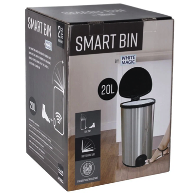 WHITE MAGIC SMART BIN 20L